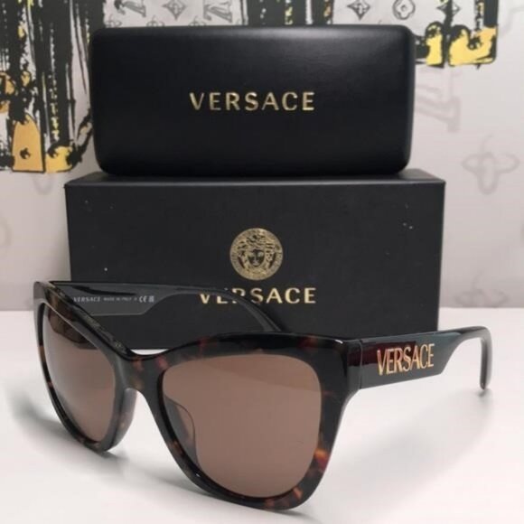 NEW Authentic Tortoise Shell Sunglasses VE4417-U - Picture 7 of 14